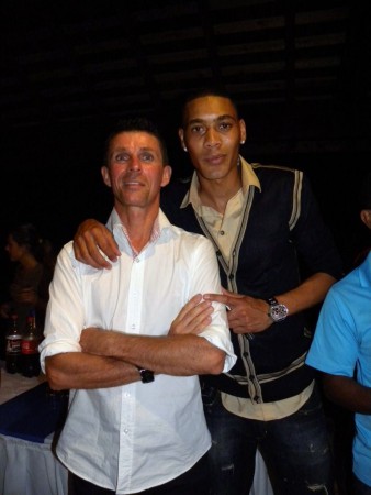 Alain (Président fondateur du PSG 974) et Guillaume